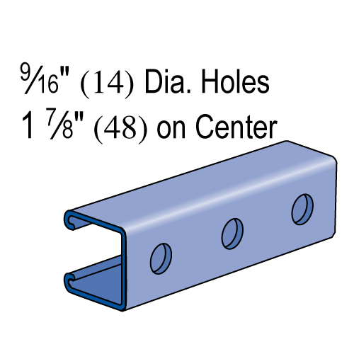 P1000HS——1-5/8“x 1-5/8”, 12计;圆孔