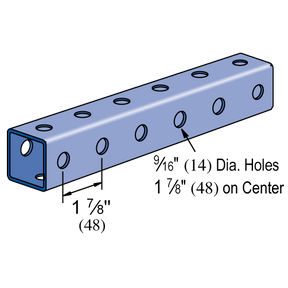 P9200 - 1 7/8“x 1 7/8”Telestrut油管